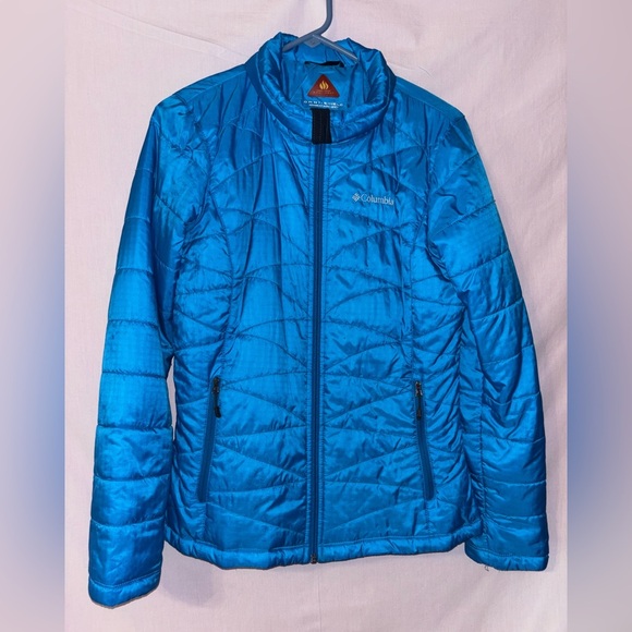 Columbia Blue and Black Insulated Jacket - Picture 1 of 16